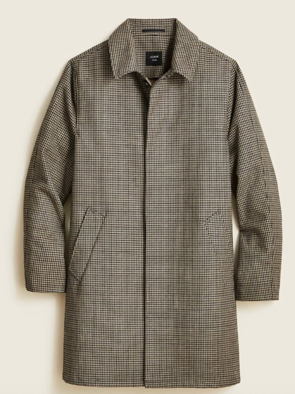 J.Crew Ludlow Houndstooth Car Coat